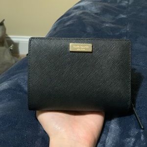 Black bifold Kate spade wallet